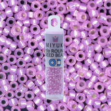 Micanga Miyuki Redonda Round Pink Transparente 11-9644 110  2,0mm