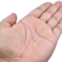 Micanga Miyuki Redonda Round Pink Transparente 11-9644 110  2,0mm