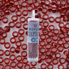 Micanga Miyuki Redonda Ruby Transparente 11-911 110  2,0mm