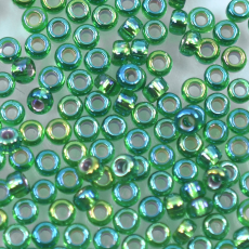 Micanga Miyuki Redonda Green Transparente AB 11-91016 110  2,0mm