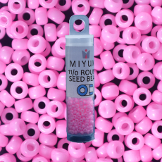 Micanga Miyuki Redonda Pink Fosco 11-9415 110  2,0mm