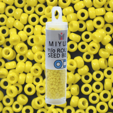 Micanga Miyuki Redonda Yellow Fosco 11-9404 110  2,0mm