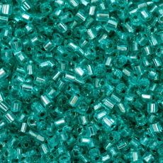 Vidrilho Preciosa® Ornela Verde Solgel Dyed Transparente (78665) 2x9/0=2,6mm