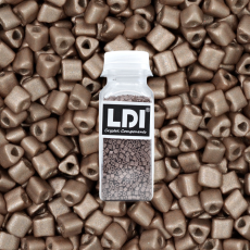 Vidrilho Triangular Color by Cobre Claro (01788L) 2,5mm