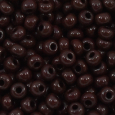 Miçanga Preciosa® Ornela Marrom Escuro (13780) 6/0 aprox. 4,1mm