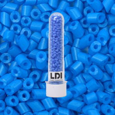 Canutilho Cut Pipes Color By Azul Neon (00039L) 3,5mm