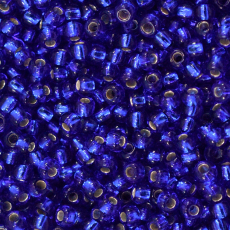 Miçanga Preciosa® Ornela Azul Transparente (37080) 9/0 aprox. 2,6mm