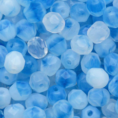 Cristal Preciosa® Ornela Água Branco Transparente Mesclado (67011) 6mm