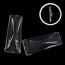 Passador LDI Cristais® art. 2401 Cristal 63x30mm