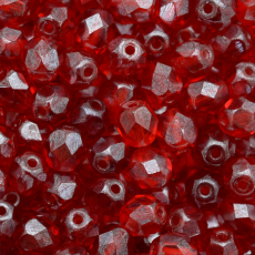 Cristal Preciosa® Ornela Vemelho Transparente Lustroso (90090) 6mm