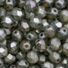 Cristal Preciosa® Ornela Verde Transparente Lustroso Mate (0431) 6mm