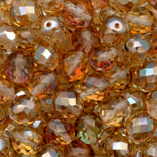 Cristal Preciosa® Ornela Light Smoked Topaz Transparente Metálico (2251) 6mm