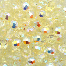 Cristal Preciosa® Ornela Amarelo Claro Transparente Aurora Boreal (80130) 6mm