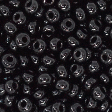 Miçanga Preciosa® Ornela Preto (23980) 6/0 aprox. 4,1mm