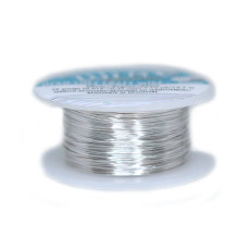 Craft Wire Fio Copper Wire Elements Prata 26 Gauge  0,41mm