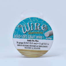 Craft Wire Dourado Wire Elements 26 gauge  0,41mm