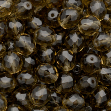 Cristal Preciosa® Ornela Cinza Transparente (40010) 6mm