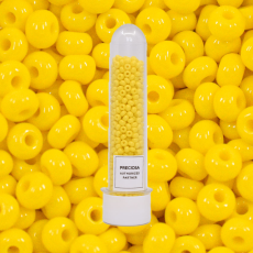 Miçanga Preciosa® Ornela Amarelo Fosco (83110) 6/0 aprox. 4,1mm