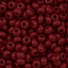 Miçanga Preciosa® Ornela Vermelho Fosco (93210) 6/0 aprox. 4,1mm