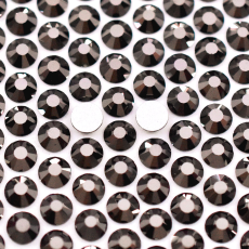 Strass Chaton Viva 12® Preciosa® art. 438 11 612 NO HF Jet Silver Flare SS16=3,80mm