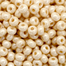 Miçanga Preciosa® Ornela Creme Perolado (46112) 5/0 aprox. 4,6mm