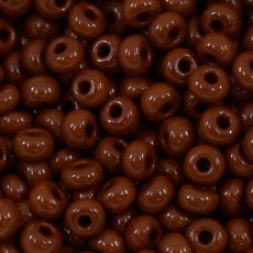 Miçanga Preciosa® Ornela Marrom Fosco (13600) 5/0 aprox. 4,6mm