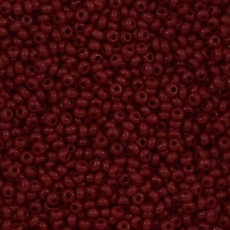 Miçanga Preciosa® Ornela Vermelho Fosco (93210) 12/0 aprox. 1,9mm