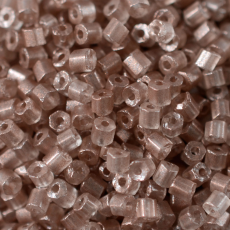 Vidrilho Color by LDI Cristais® Vintage Rose Transparente T Lustroso (01213L) 2x9/0=2,6mm