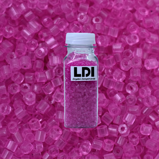 Vidrilho Color by LDI Cristais Pink Transparente T 01192L 2x902,6mm