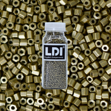 Vidrilho Color by LDI Cristais® Latão (01720L) 2x9/0=2,6mm