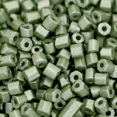 Vidrilho Color by LDI Cristais® Verde Exercito (18559L) 2x9/0=2,6mm