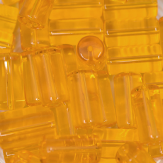 Conta de Vidro Supreme Firma Laranja (90000) Transparente 20x10mm