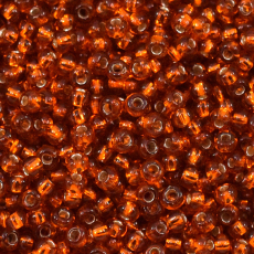 Miçanga Preciosa® Ornela Laranja Transparente (97030) 9/0 aprox. 2,6mm