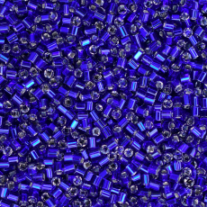 Canutilho Preciosa Ornela Azul Transparente 37100 0,5 polegada 1,6mm