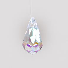 Gota Drops Pingente Supreme Cristal Aurora Boreal 16x9mm