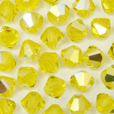 Balão Preciosa® art. 451 69 302 Citrine AB 4mm