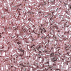 Vidrilho Preciosa® Ornela Vintage Rose Light Solgel Dyed Transparente (08273) 2x9/0=2,6mm