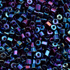 Vidrilho Preciosa® Ornela Azul Metálico (59135) 2x9/0=2,6mm