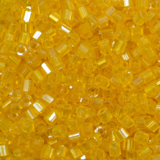 Vidrilho Preciosa® Ornela Amarelo Transparente T Lustroso (88010) 2x9/0=2,6mm