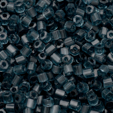 Vidrilho Preciosa® Ornela Cinza Transparente T (40010) 2x9/0=2,6mm