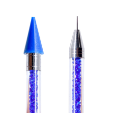 Caneta Pega Strass Azul 150mm