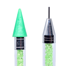 Caneta Pega Strass Verde 150mm