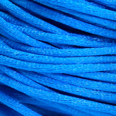 Cordão de Seda Art & Bijoux Azul 1mm