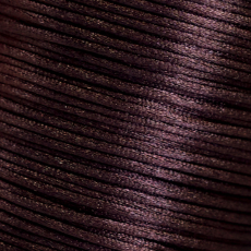 Cordão de Seda Art & Bijoux Tons Marrom Café 1mm