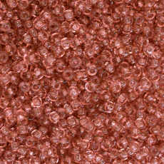 Micanga de Vidro PreciosaOrnelaJablonex Rose Gold Solgel Dyed Transparente 01194 90 aprox. 2,6mm