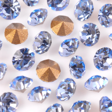 Strass Oktant Premium art. 123 base conica Light Safira SS5,5  PP12  1,8mm