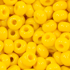 Miçanga Preciosa® Ornela Amarelo Fosco (83110) 2/0 aprox. 6,1mm