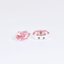 Strass Navete Engrampado para costura Supreme Light Rose Niquel 10x5mm