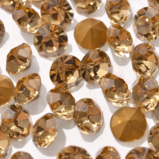 Strass Mc Chaton Preciosa® art. 431 11 111 base cônica Light Colorado Topaz SS5,5 = PP12 = 1,8mm