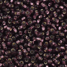 Miçanga Preciosa® Ornela Lilas Transparente Furo Quadrado (27060) 10/0 aprox. 2,3mm